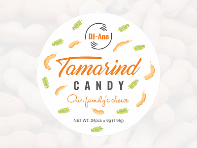 Tamarind Candy branding business candy delicacy family food pattern