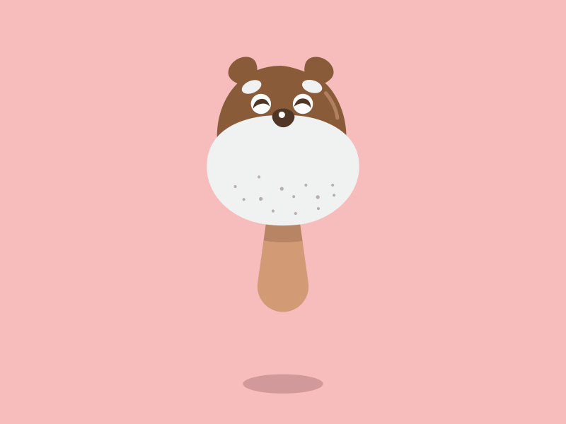 Grinning Face animation bear emoji gif illustration