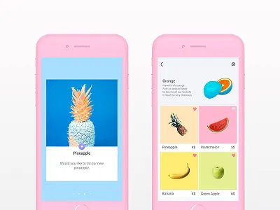 Coquettish_2 coquettish fruits like photoshop pink shop shopping store