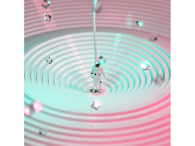 Astro 3d 3d illustration animation art art direction astronaut creative direction design illustration motion design motion graphics space
