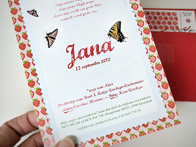 Birthannouncementcard color custommade designer illustration illustrator logo logodesigner madewithlove proudgodmother