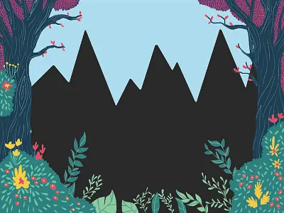 Reading Wall colourful flowers mural school sofia sita street art tree