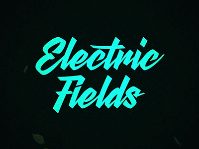 Electric Fields Festival Animated Logo by Ben Hartley-Marjoram on Dribbble