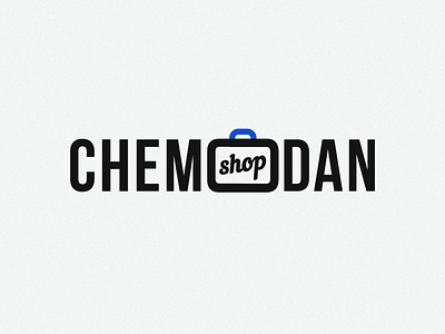 ChemodanShop logo bag black brand branding business case graphicdesign logodesign logotype online shop store