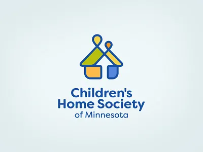 CHS Logo adoption arrow child house international map icon parent person