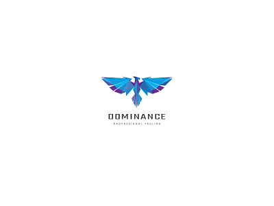 Dominance Eagle Logo army eagle flight freedom gaming patriotic phoenix predator skill strength vision wings