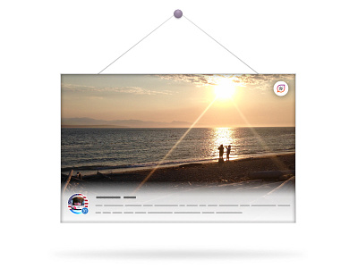 Simplified Feedfall Landing Page Artwork art gallery minimalistic picture shadow string ui yammer