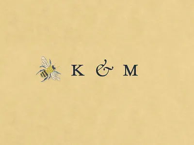 Save the Date Initials gouache initials painting save the date