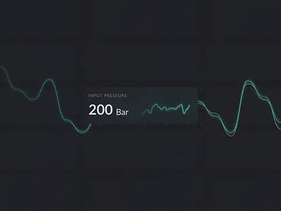 One Panel From A Big Monitoring System blur chart dark dashboard interface report ui