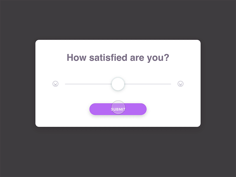 Slider Exploration interaction slider survey ui