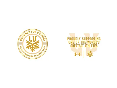 Outerwear Emblems badge emblem lindsey vonn logo olympics skiing under armour