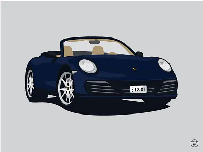 Porsche 911 Carrera 911 car carrera illustration porsche