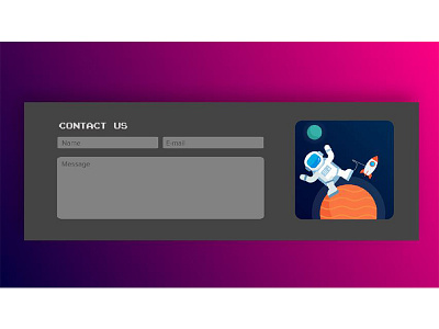 Contact us - Concept 2d brand identity contact flat graphics trending ui web