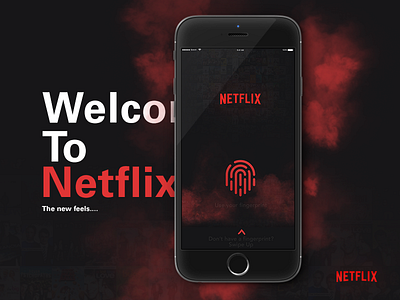 Welcome to Netflix - WIP app brand clean design gradient interface netflix new smoke student ui web