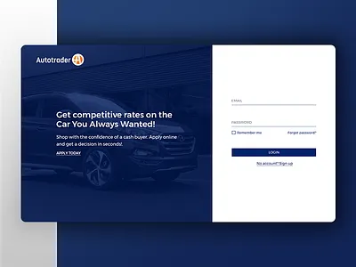 Login Page design development landing login loginpage mobile onepage page responsive ui ux web