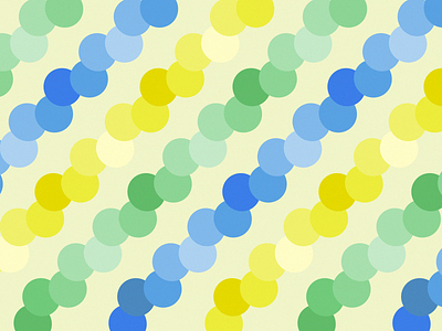 Simple Shapes Pattern 5 circles geometric pattern