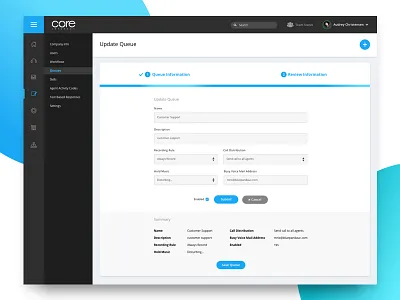 Daily UI #09 – Update Queue blue clean dashboard graphic design loading minimal progress ui update ux