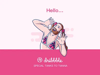 Hello Dribbble dribbble! hello