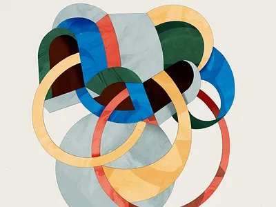 Portal of Rings 3d artwork design graphic design illustration