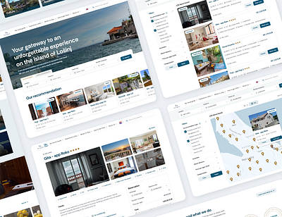 ASL Agency - Website redesign accommodation before after booking booking flow booking website booking website design landing page property details property listing redesign tourism tourist agency website ui ui design user interface web design web ui website