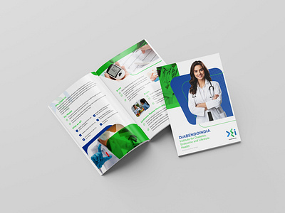 Modern Diabetes Care Brochure Design branding brochuredesign creativedesign diabetescare dribbble endocrinology graphic design graphicdesign healthcaredesign lifestylehealth marketingmaterials medicalbrochure