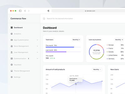 Commerce flow app design graphic design illustration ui ux