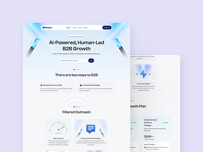 Minimal & Sleek B2B Landing Page Design app design app ui b2b businesswebsite design figma graphic design landingpage minimal moderndesign sleek ui ux uidesign uiux uxdesign webdesign