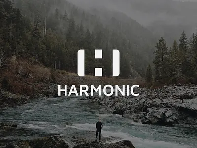 HARMONIC Logo Design logo ui