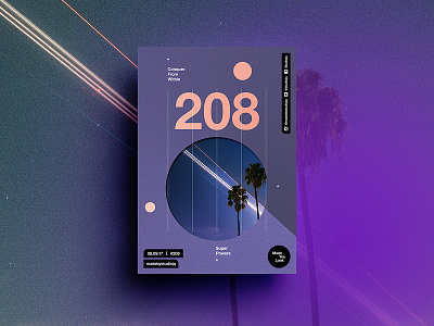 👁Made You Look👁 208 | Super Powers + 2017 beautiful color design positive poster postereveryday space swiss type typography