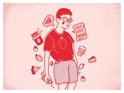 Miss Wu girl red weight