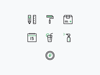 icons // sberbank + domclick icon icons line icon pack renovation