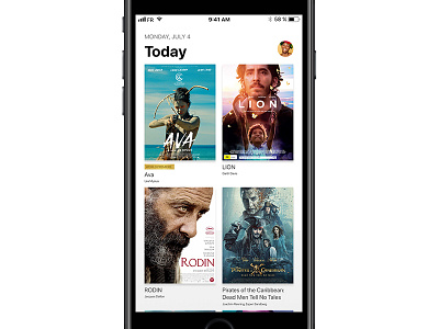 Cinema app application cinema ios ios 11