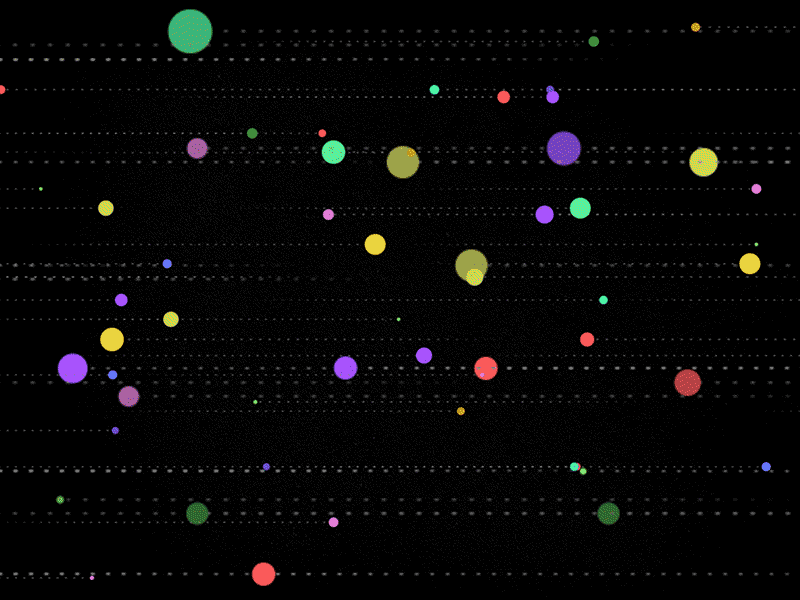 Data dump. 2d animation data internet loop motion design processing vector