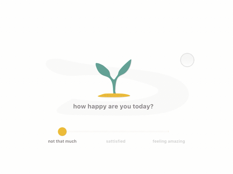 Tree growth happy interaction principle rebound sketch tree ui ux