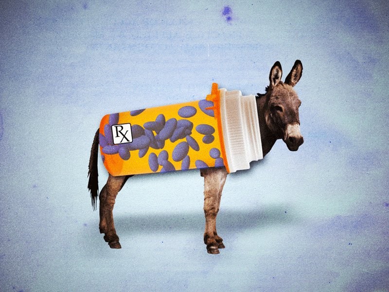 Drug Mule animation collage design gif motion retro surreal