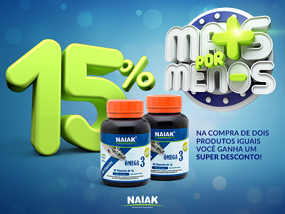 Mais Por Menos 3 mais menos naiak omega promoção