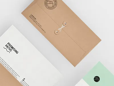 Promising Paths Logo Concepts badge branding logo mountains nonprofit stationary wip