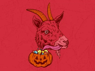 28 art book design goat halloween weenzine zine