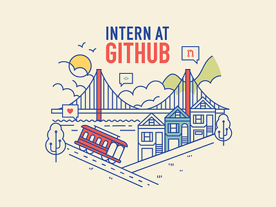 Intern Recruitment 2018 bay github golden gate bridge intern san francisco sf trolley