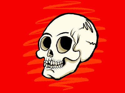 Another Skull apple pencil illustration ipad pro procreate skull