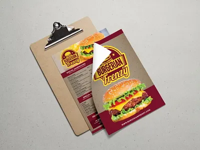 Fast Food Menu Template burger creative menu elegant menu fast food fast food menu food menu menu menu template print template promotion restaurant menu vintage menu