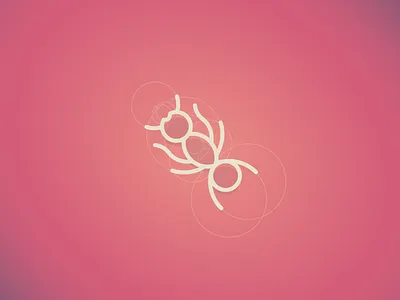 Ant Logo - Day #5 Daily Logo Challenge animal ant design golden ratio illustrator logo valentin ciobanu