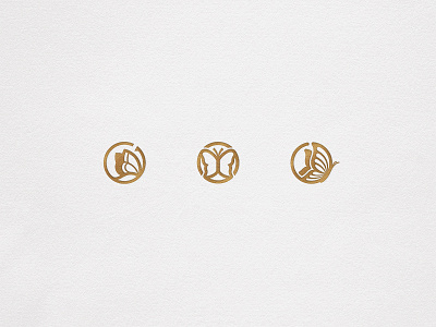 Butterfly explorations butterflies butterfly circle icon line logo