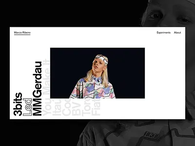 Portfolio is live! art direction brand branding design designer fashion homepage portfolio product design