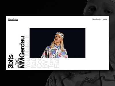 Portfolio is live! art direction brand branding design designer fashion homepage portfolio product design