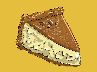 Apple Pie apple apple pie art crust drawing food illustration pie sketch