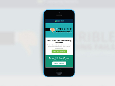 Email Marketing Design & Development - Titan WMS design development email marketing