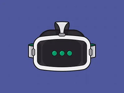 VR Mask (10/365) 365 challenge daily headset mask vector virtual reality vr