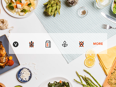 Dietary Restriction Icon Set app food ios on demand