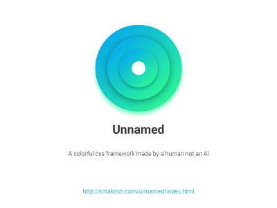 Unnamed css design framework sass ui